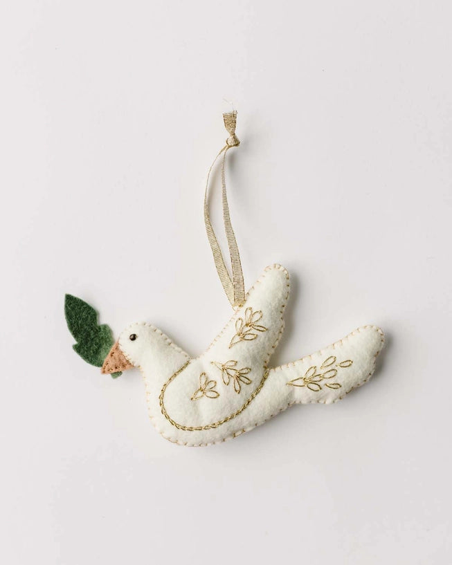Dove Ornament | Gold