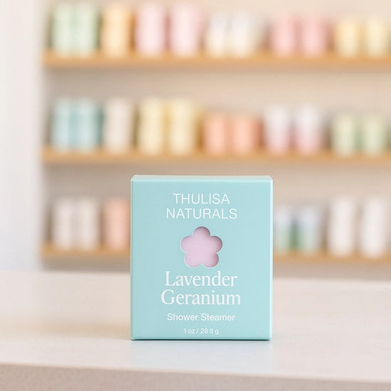 Mini Lavender Geranium Shower Steamer