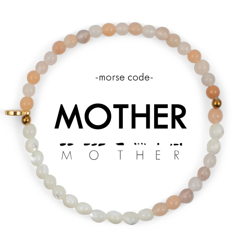 Morse Code Bracelet | Mother