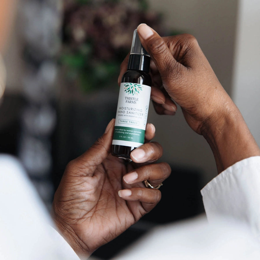 Three Trees Holiday Hand Sanitizer