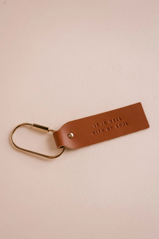 It Is Well Camel Key Fob | Christian Keychain