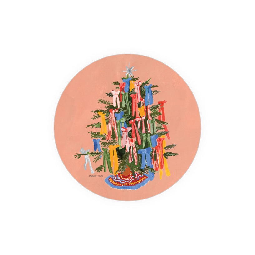 Christmas Bows Coaster | Plantable