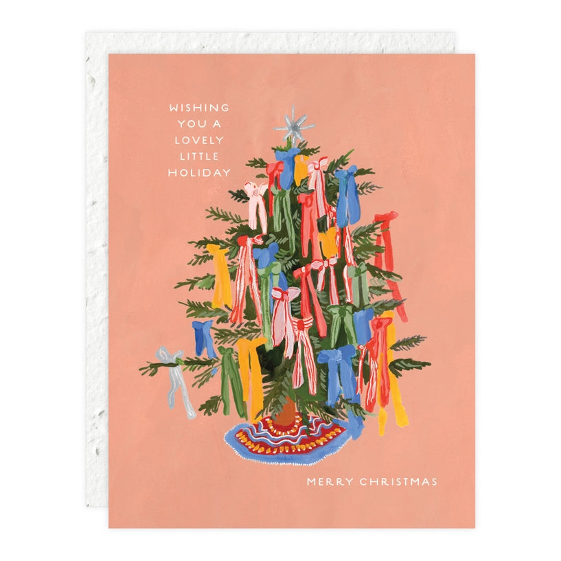 Christmas Bows Card | Plantable