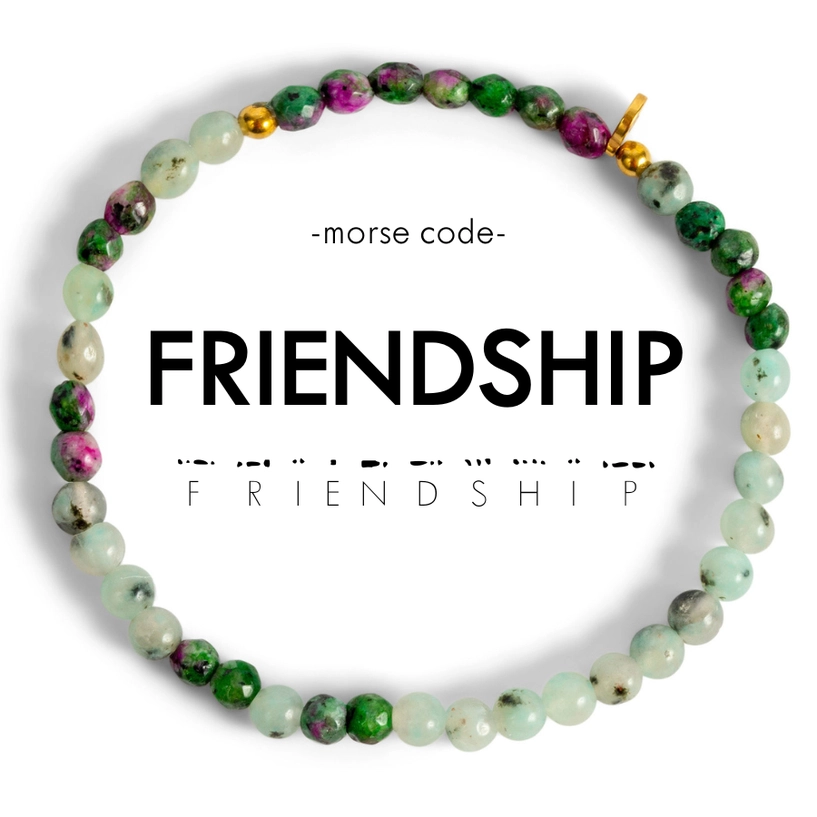 Morse Code Bracelet | Friendship