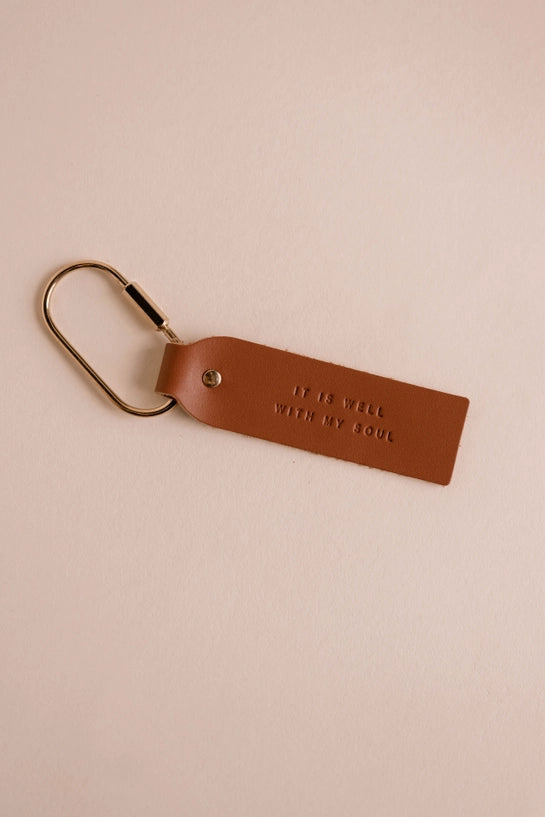 It Is Well Camel Key Fob | Christian Keychain