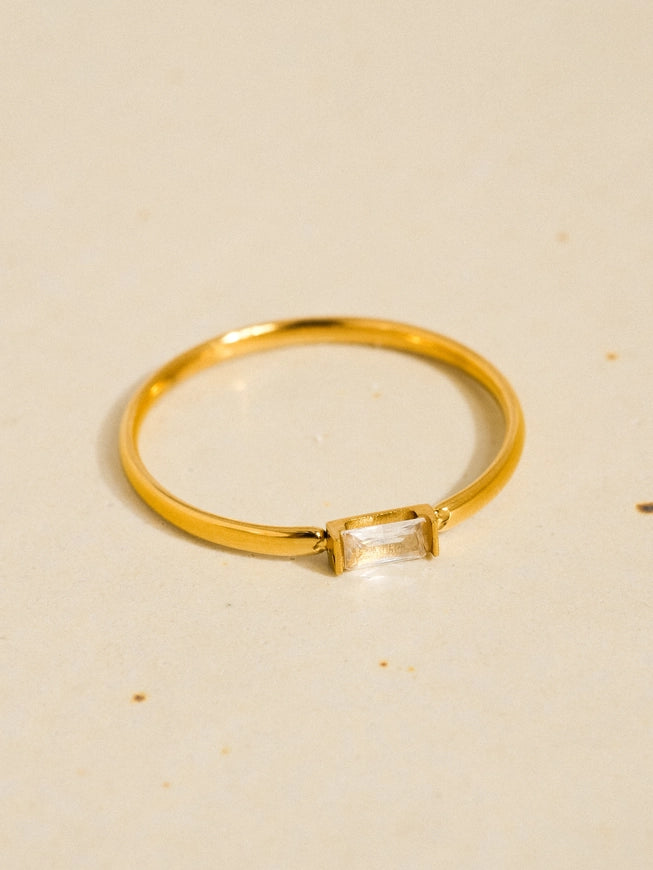 Côme 18K Gold Non-Tarnish Minimalist Thin Band