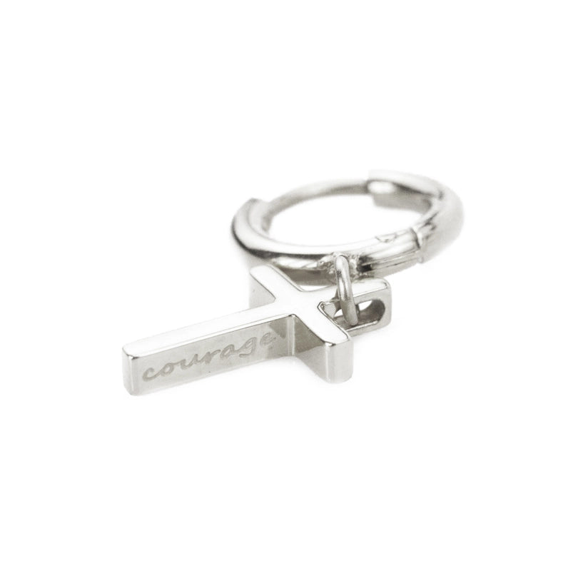 Courageous Cross Earrings | 2 Colors