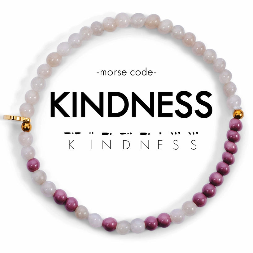 Morse Code Bracelet | Kindness