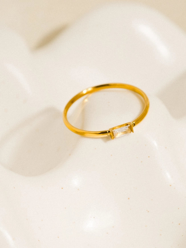 Côme 18K Gold Non-Tarnish Minimalist Thin Band