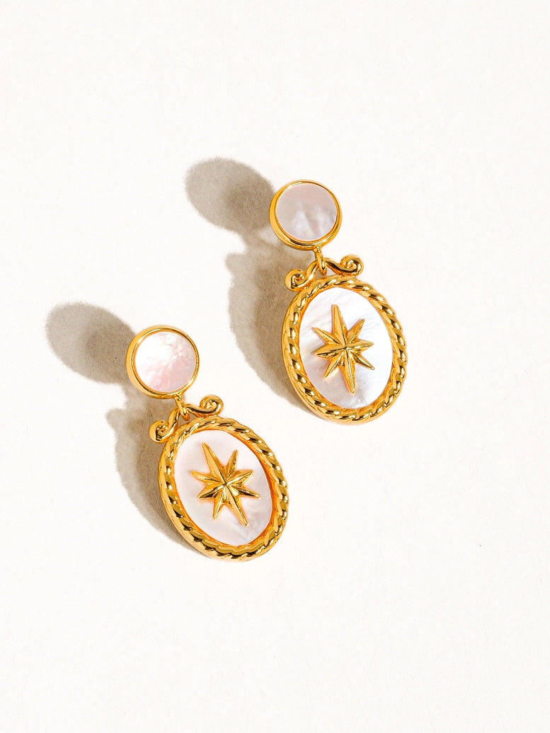 Star Shell Earring