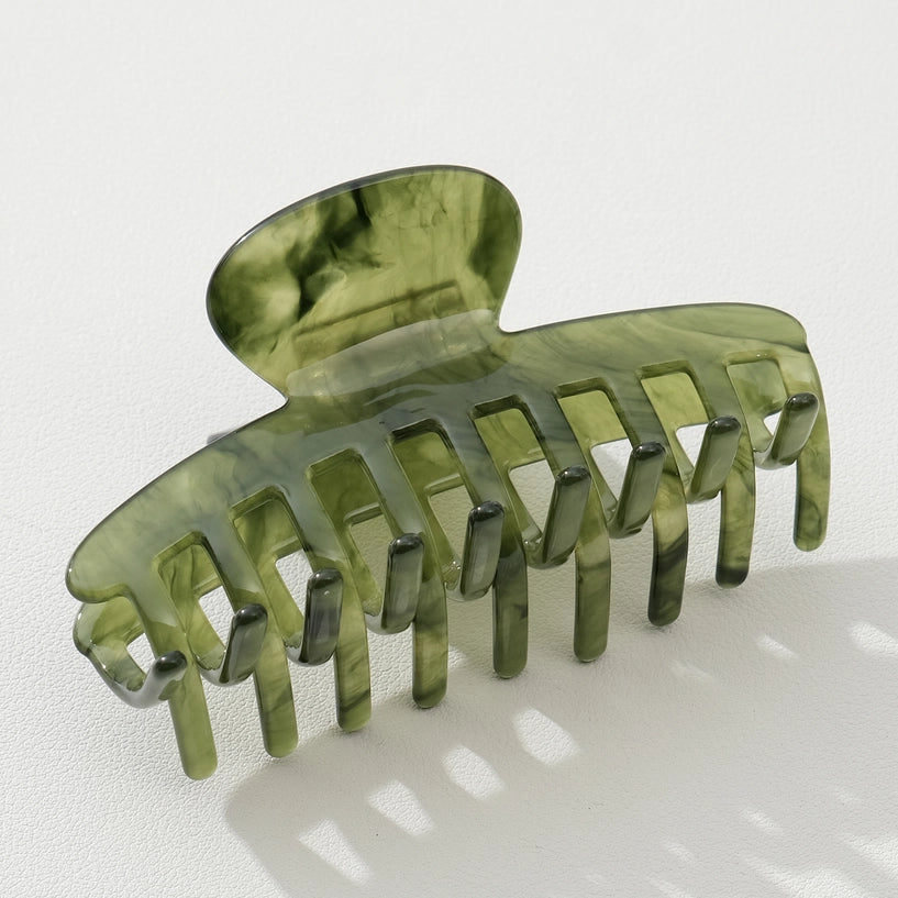 Jade Green Large | Assorted Large Claw Clips