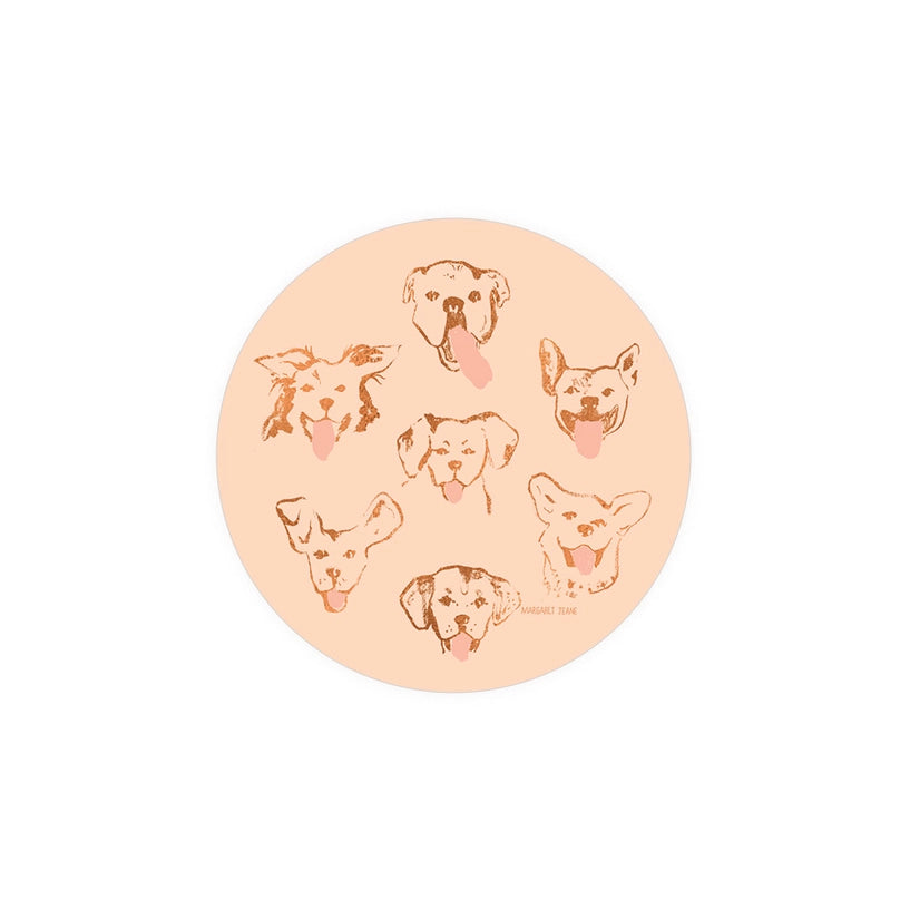 Dog Kisses Coaster | Plantable