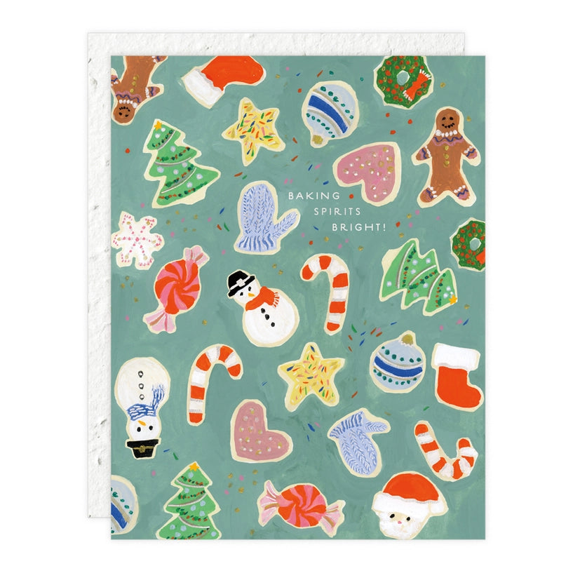 Christmas Cookies Card | Plantable