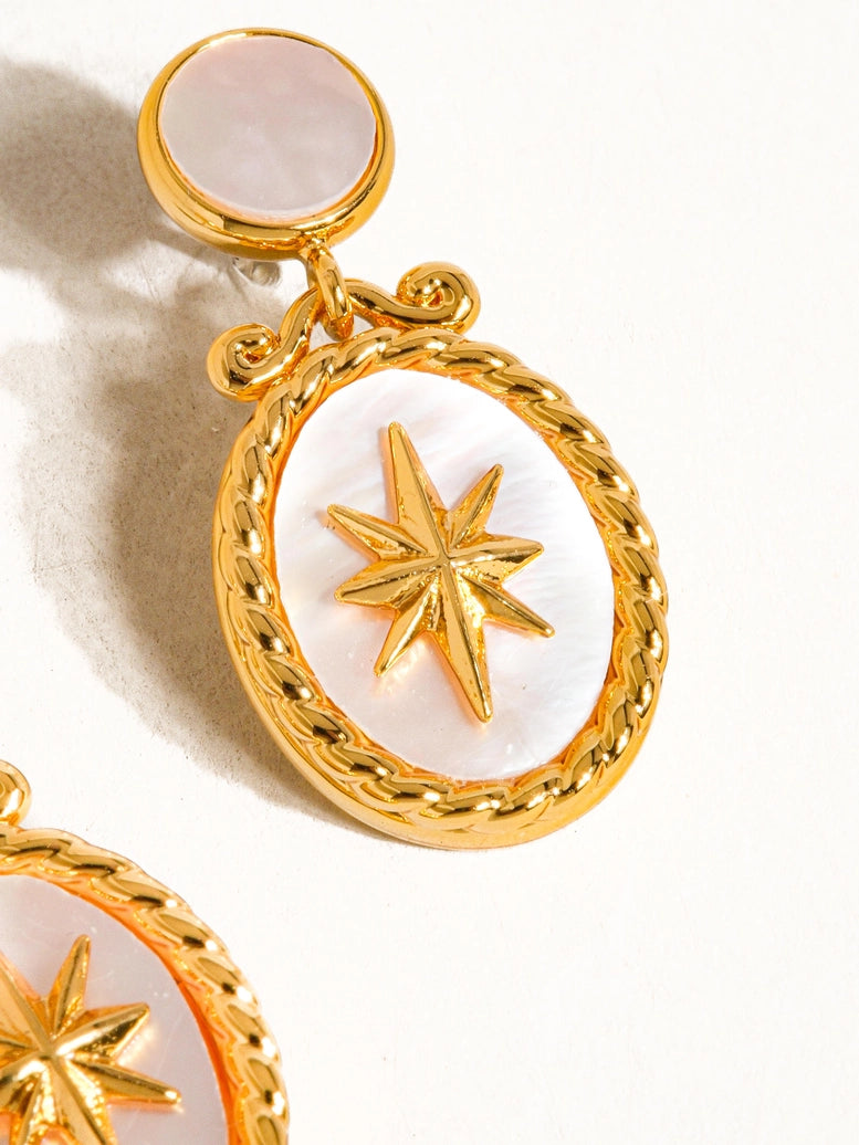 Star Shell Earring