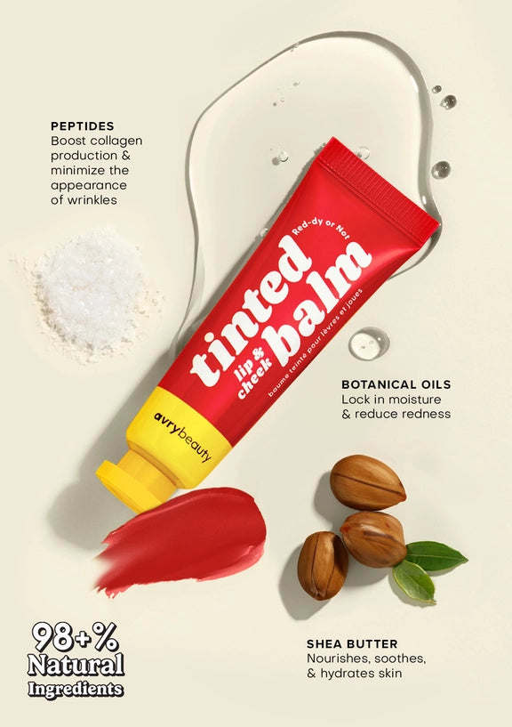 Lip + Cheek Tinted Balm | Red