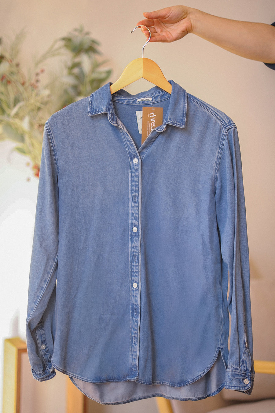 Abercombie Denim Button Up