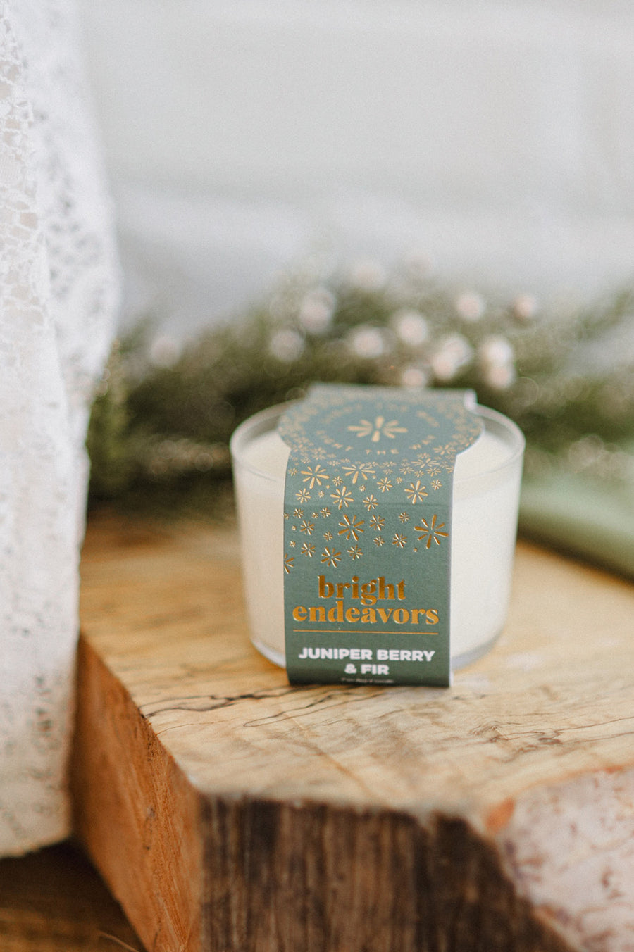 Juniper Berry + Fir Soy Candle