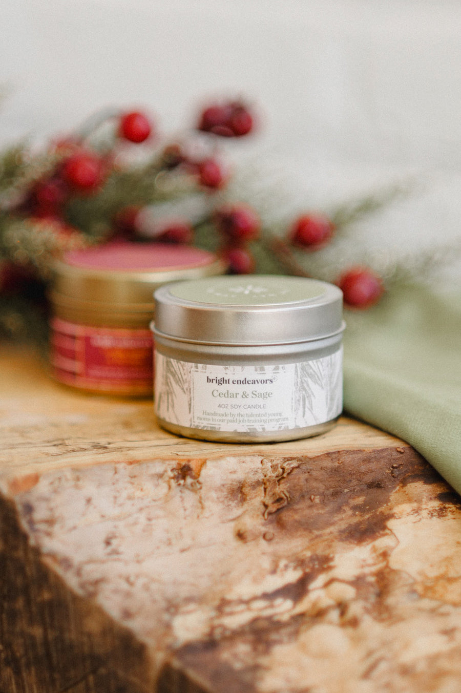 Cedar + Sage Candle | 4oz