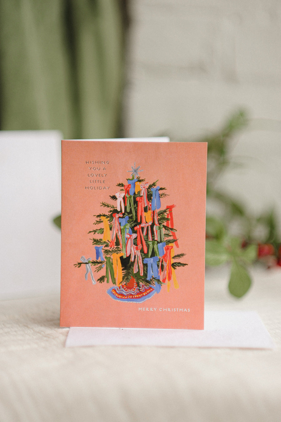 Christmas Bows Card | Plantable