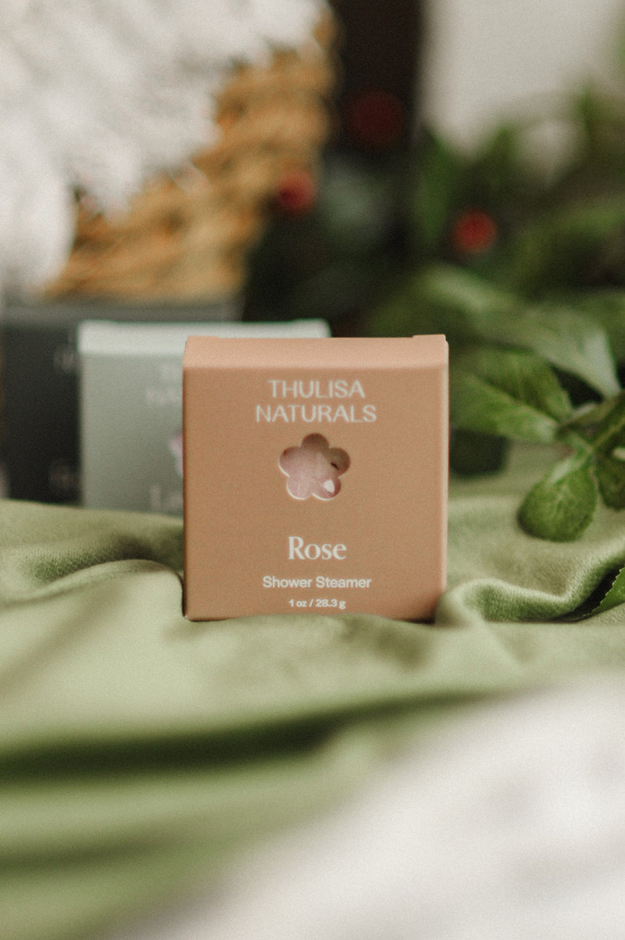 Individually Wrapped Rose Shower Steamer