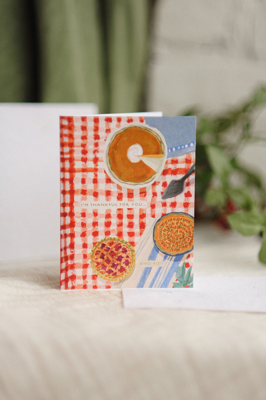 You + Pie Thanksgiving Card | Plantable