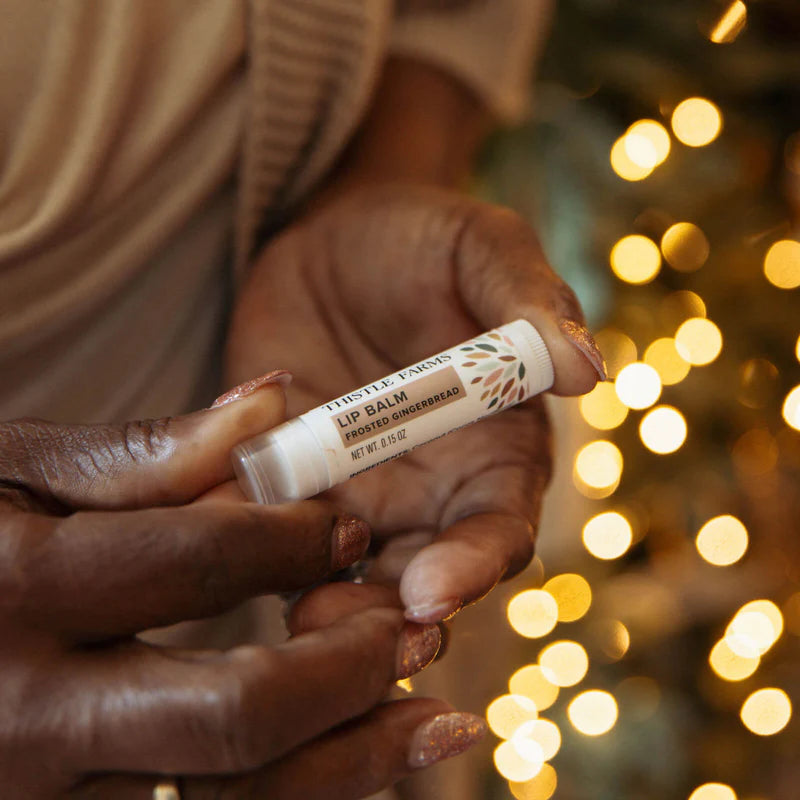 Frosted Gingerbread Holiday Lip Balm