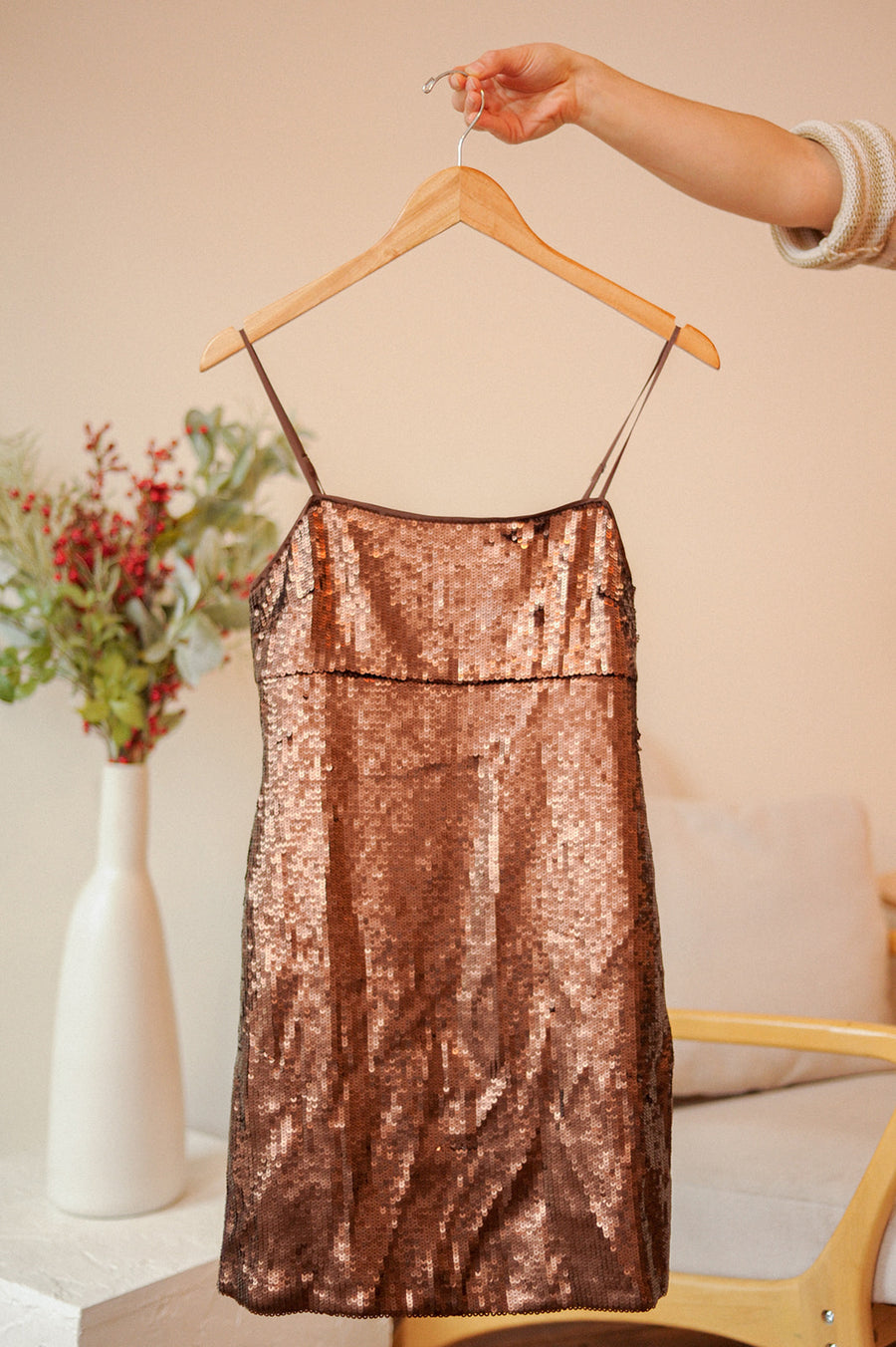 Madewell Brown Sequence Mini Dress *Retails 158*