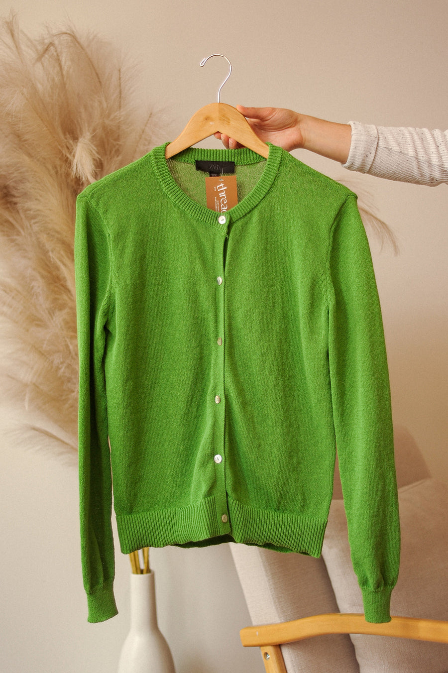 Zara Green Cardigan