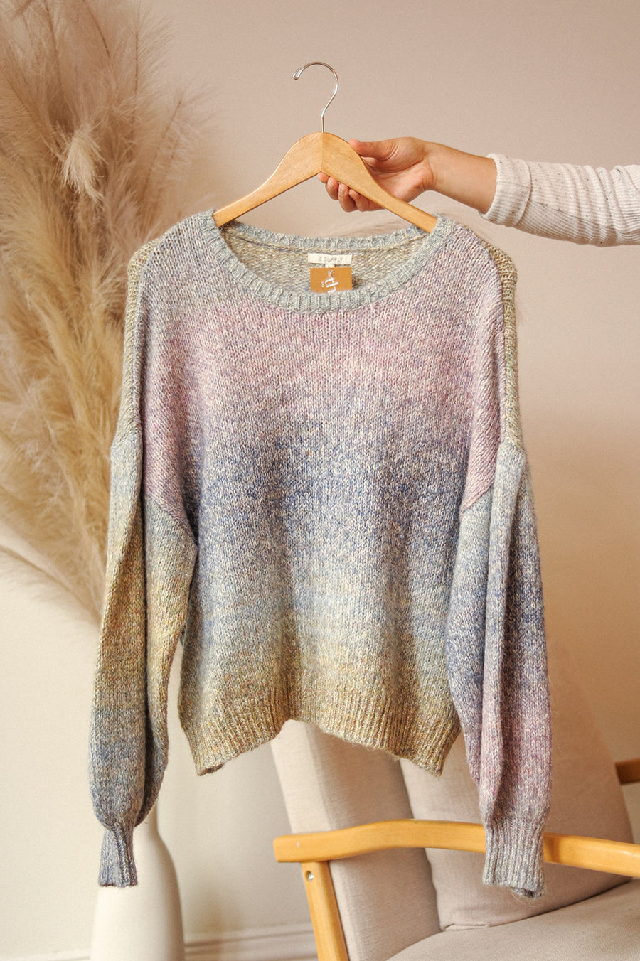 Z Supply Multi Pastel Sweater