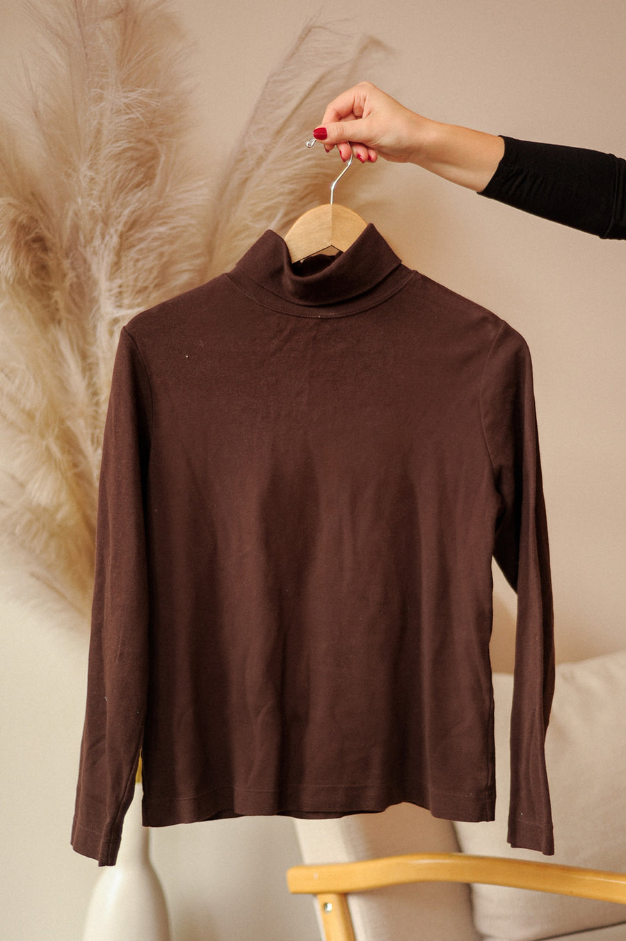 Vintage Dressbarn Brown Turtleneck