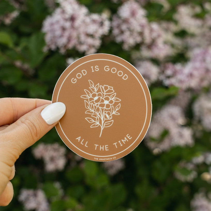 God Is Good Sticker