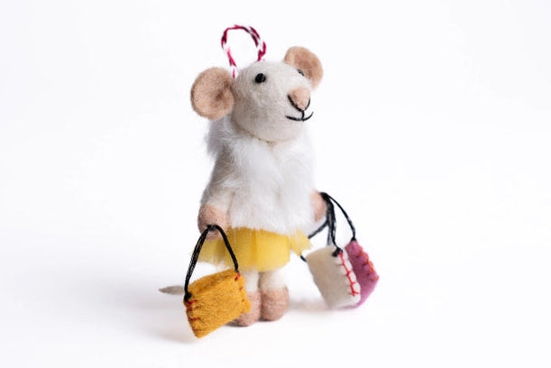 Felt Mouse Ornament