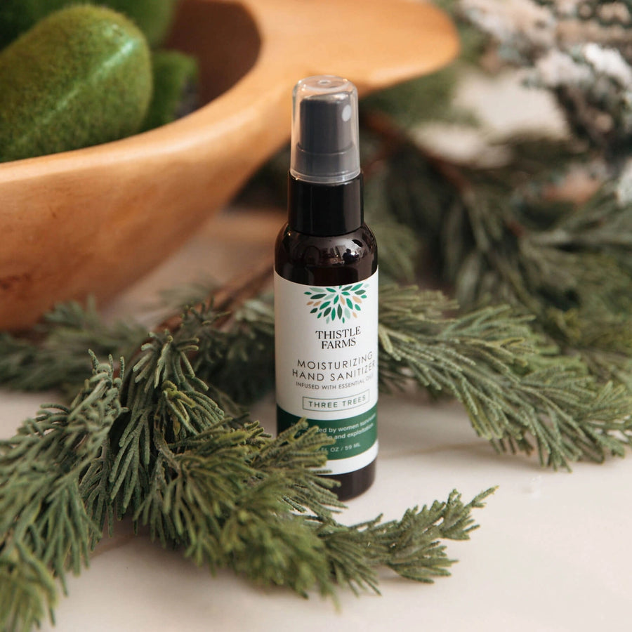 Three Trees Holiday Hand Sanitizer