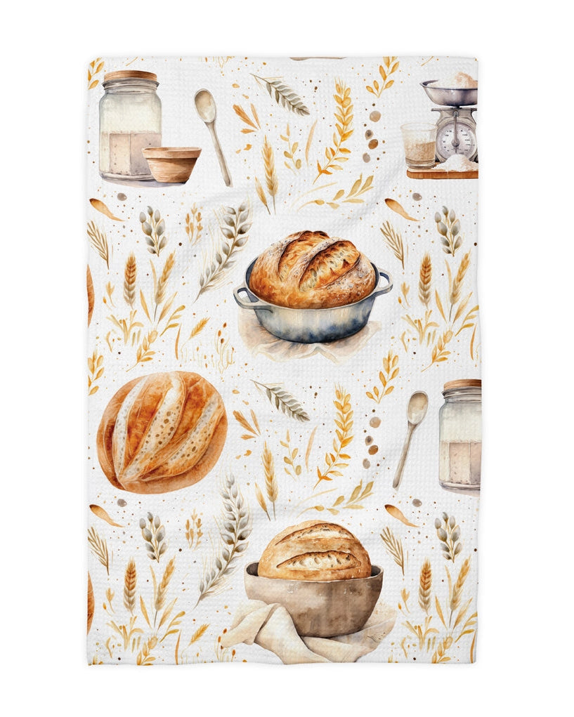 Sourdough Bread Baking Baker Homestead Kitchen Towel Waffle