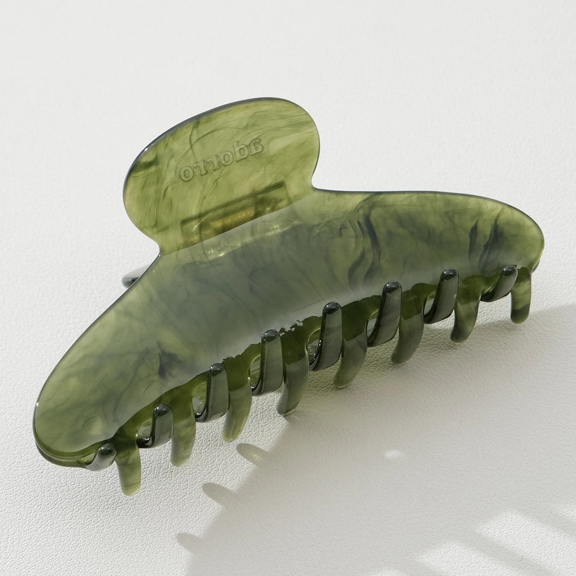 Jade Green Large | Assorted Large Claw Clips