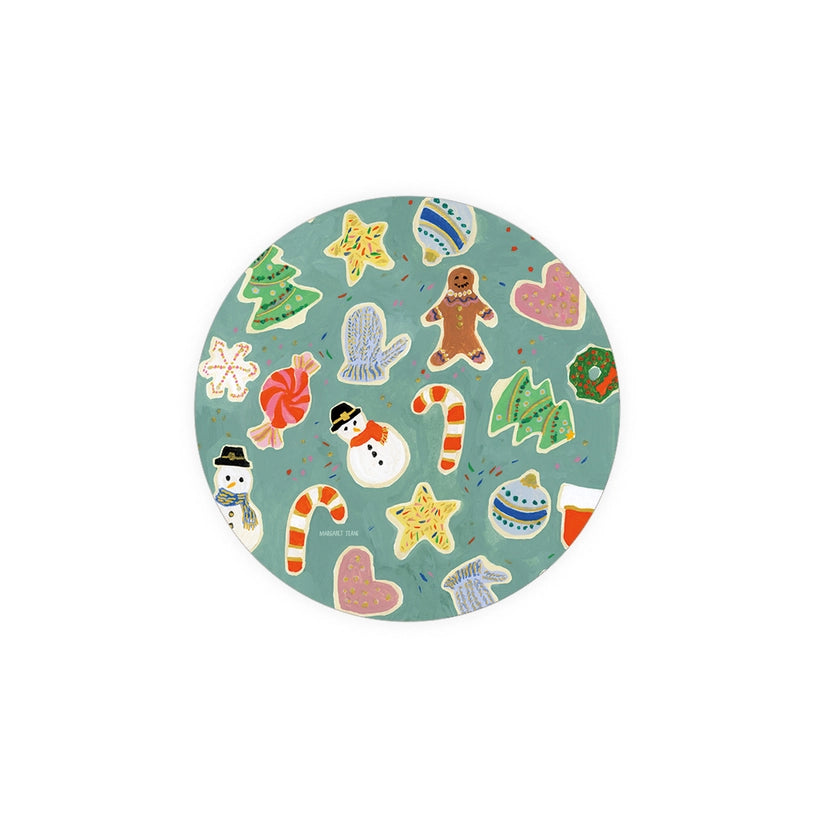 Christmas Cookies Seedlings Coaster | Plantable