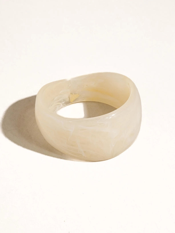 Caelia Modern Bold Statement Resin Bangle | Assorted