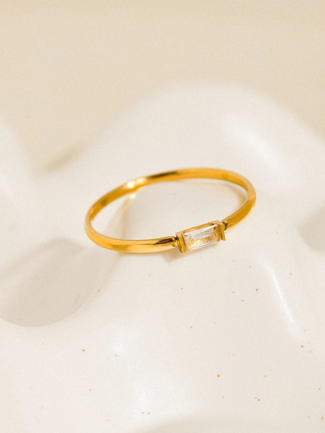 Côme 18K Gold Non-Tarnish Minimalist Thin Band