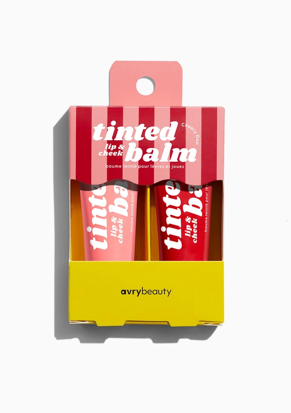 Lip + Cheek Tinted Balm | Cheery Duo