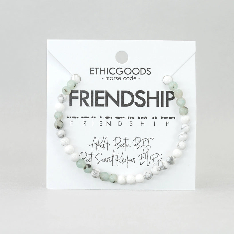 Morse Code Bracelet | Friendship