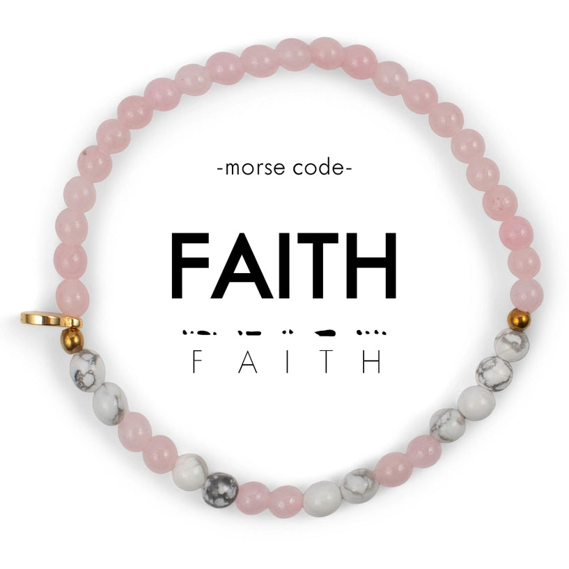 Morse Code Bracelet | Faith