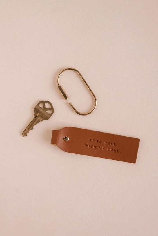 It Is Well Camel Key Fob | Christian Keychain