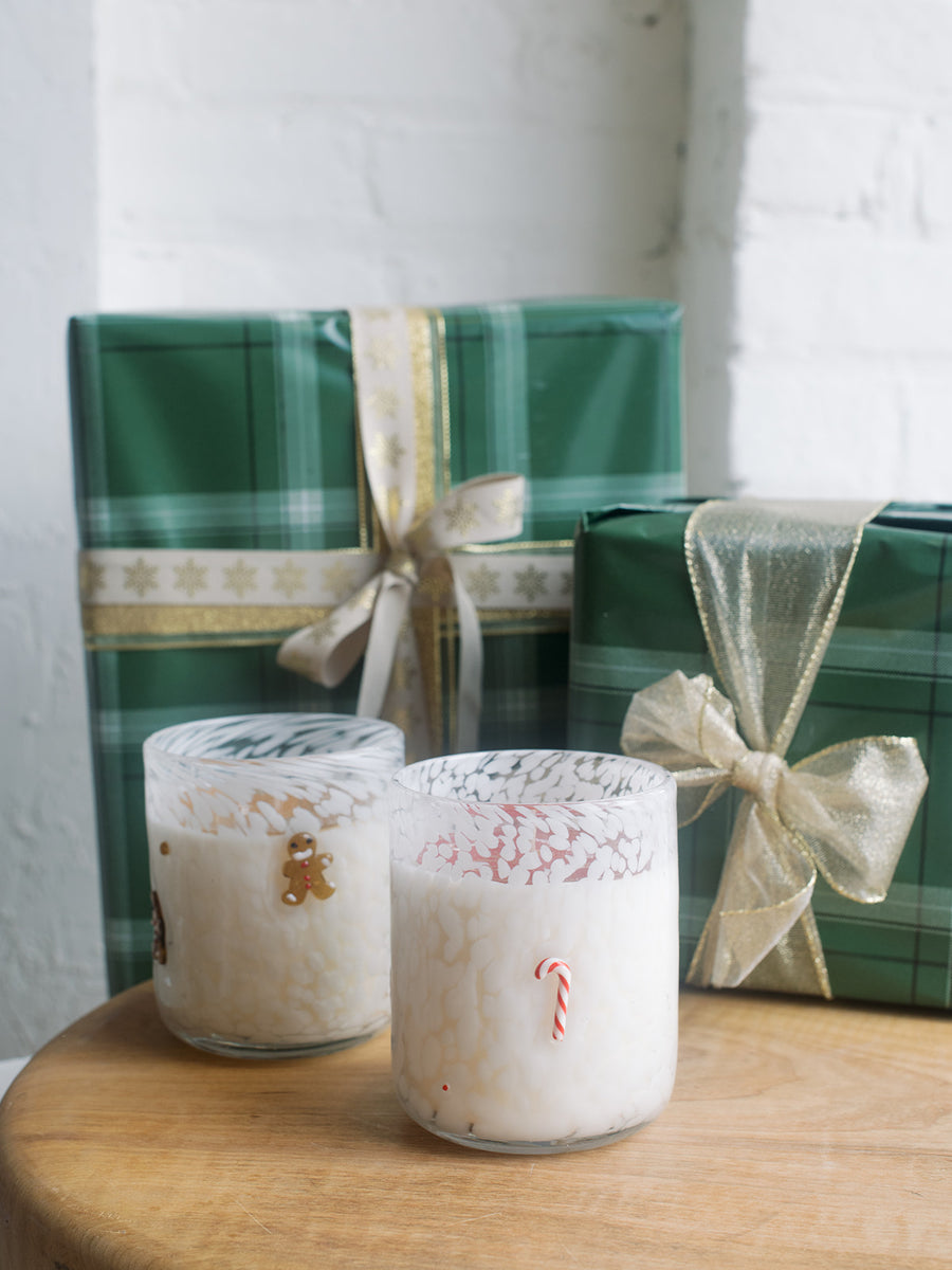 Candy Cane Icon Candle