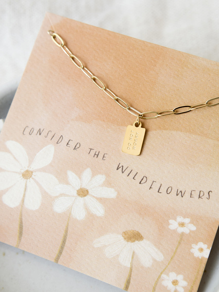 Do Not Worry Necklace