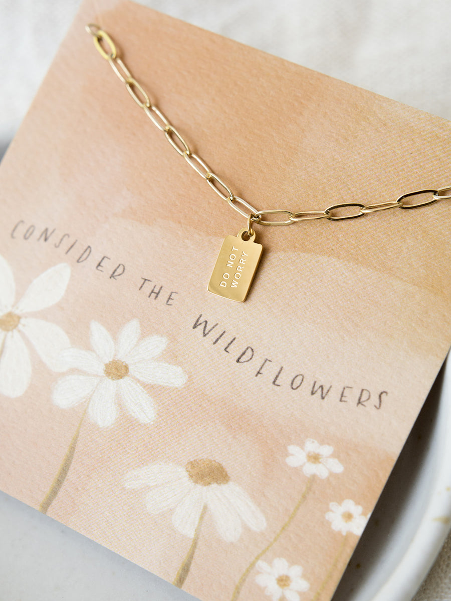 Do Not Worry Necklace