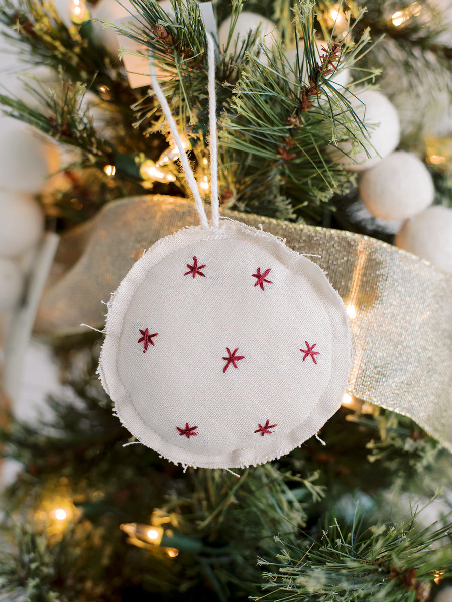 Classic Circle Christmas Ornament