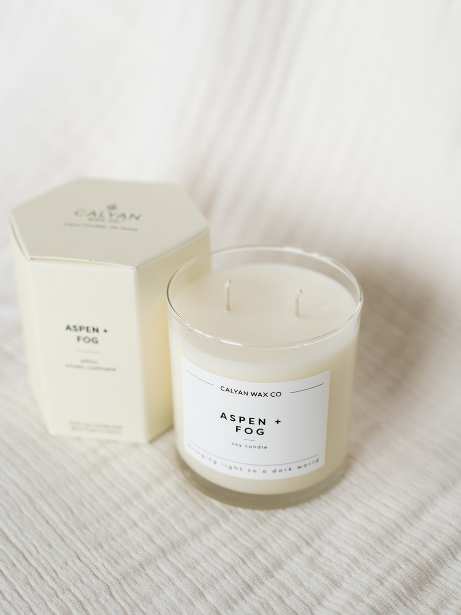 Aspen + Fog Glass Tumbler