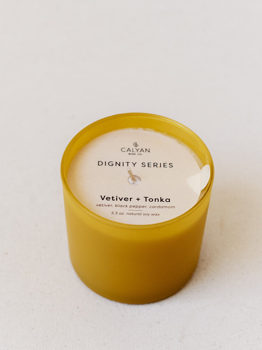 Vetiver + Tonka Candle