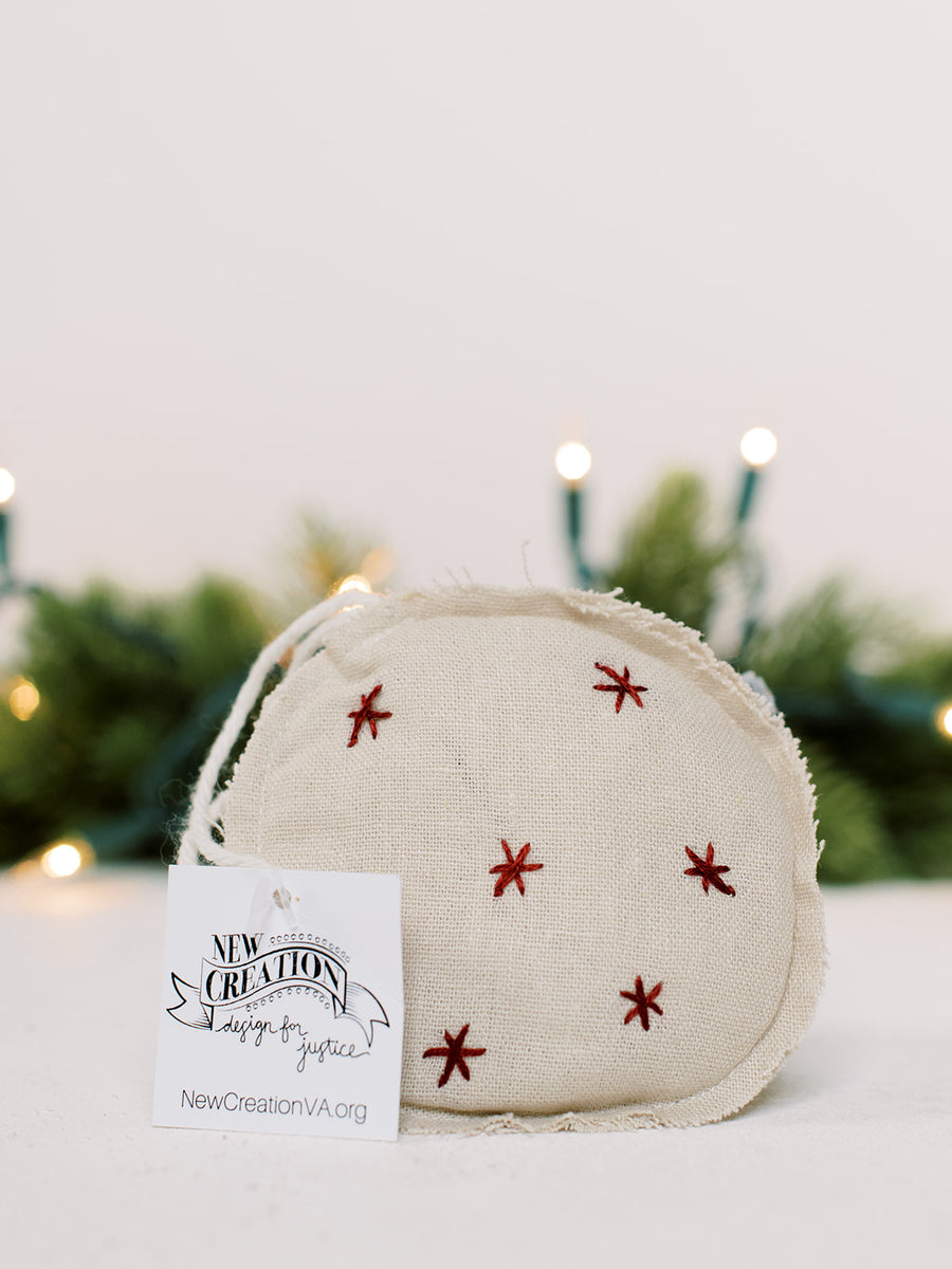 Classic Circle Christmas Ornament